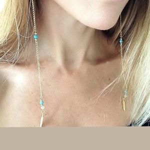 Dangle Leaf Earrings